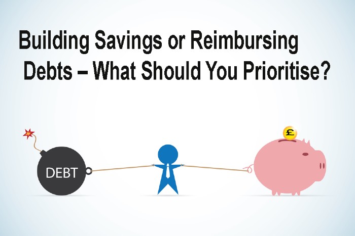 Building Savings or Reimbursing Debts